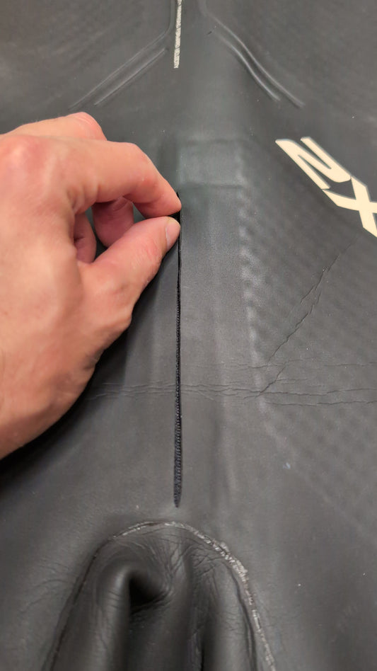 Front Zipper Installation for Wetsuits
